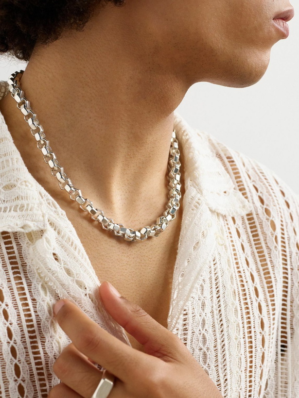 Photo: Ouie - M6 Sterling Silver Chain Necklace