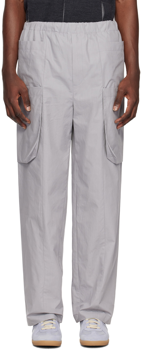 T/SEHNE SSENSE Exclusive Gray Cargo Pants