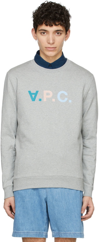 Photo: A.P.C. Grey Alex Sweatshirt