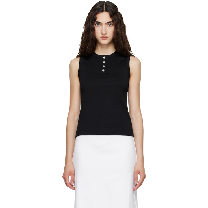 Photo: FLORE FLORE Black Jess Tank Top