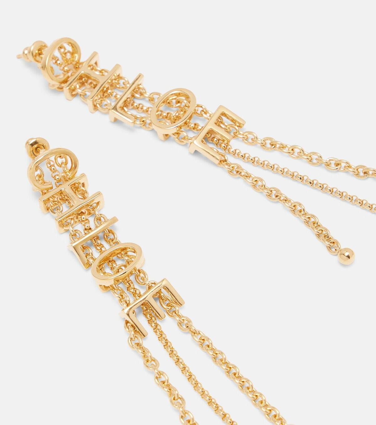 Chloé Laiton drop earrings