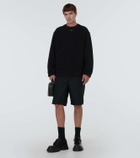 Prada Logo cotton sweatshirt