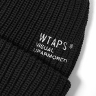 WTAPS Men's 22 Logo Beanie Hat in Black 