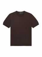 Incotex - Zanone Cotton T-Shirt - Brown