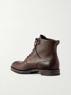 Edward Green - Cranleigh Full-Grain Leather Boots - Brown