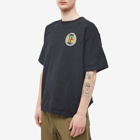 Rhude Men's Twin Palms T-Shirt in Vtg Black