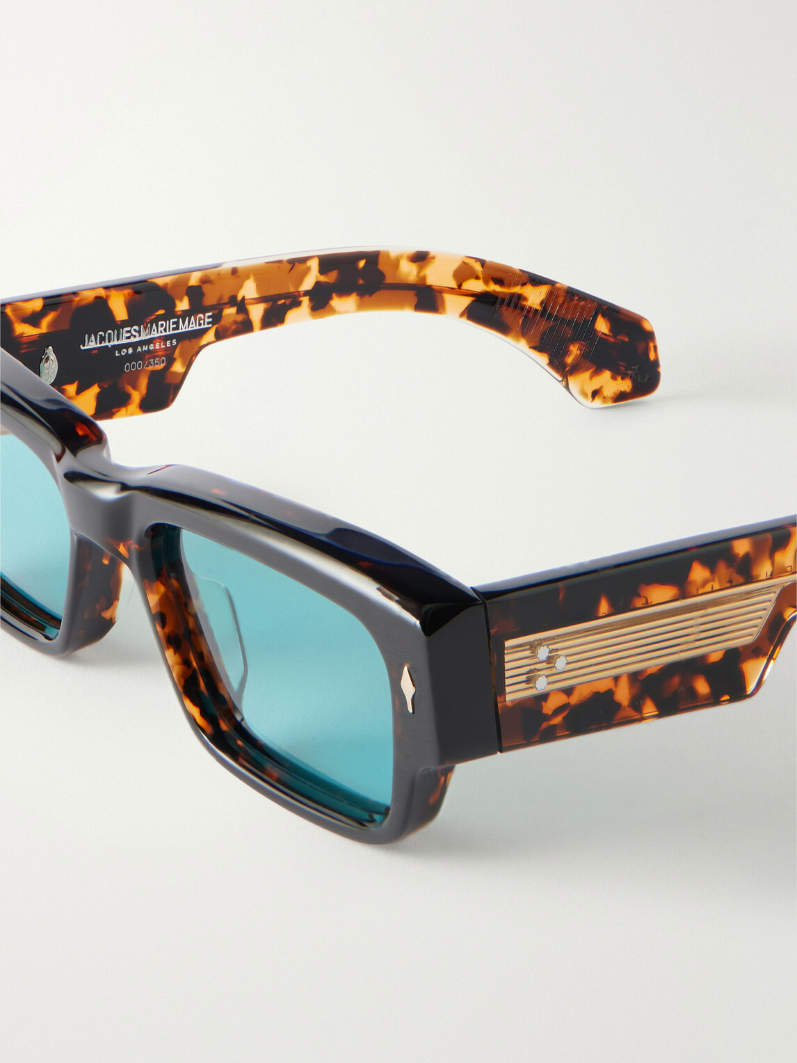Jacques Marie Mage - Engel D-Frame Tortoiseshell Acetate Sunglasses - Tortoiseshell