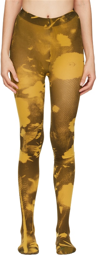 Photo: ioannes Brown Printed Tights