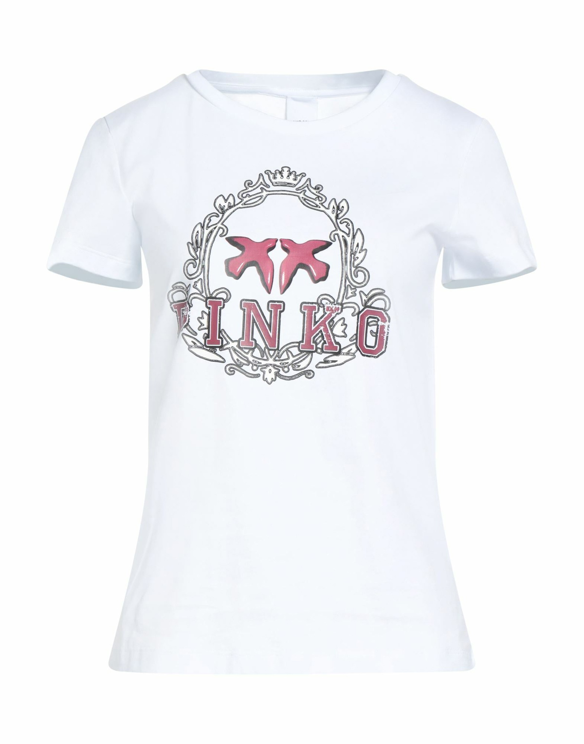 Pinko Denim Womens T-shirt in White