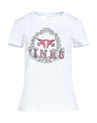 Pinko Denim Womens T-shirt in White