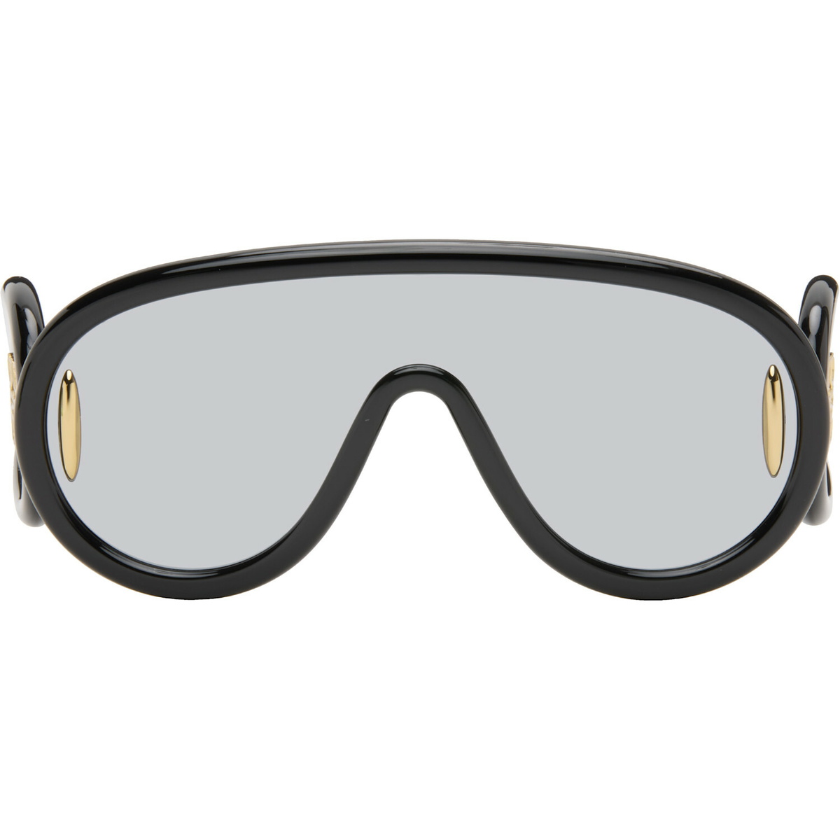 LOEWE Black Wave Mask Sunglasses