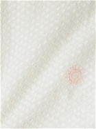 SMR Days - Tulum Grandad-Collar Embroidered Cotton Shirt - Neutrals