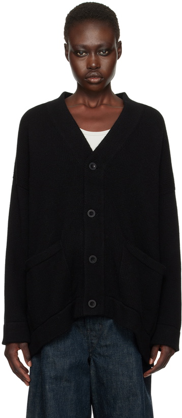 Photo: Toogood Black 'The Forager' Cardigan