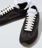 McQueen EC1 suede-trimmed sneakers