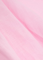 Faithfull The Brand Marais Halterneck Linen Midi Dress Pink