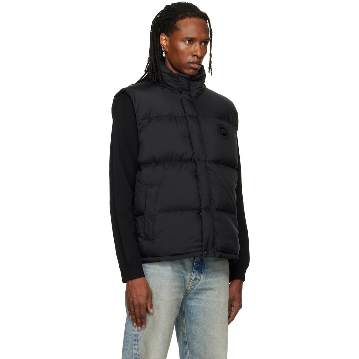 Canada Goose Black Sterling Puffer Down Vest