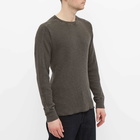 RRL Men's Long Sleeve T-Shirt in Faded Black Canvas