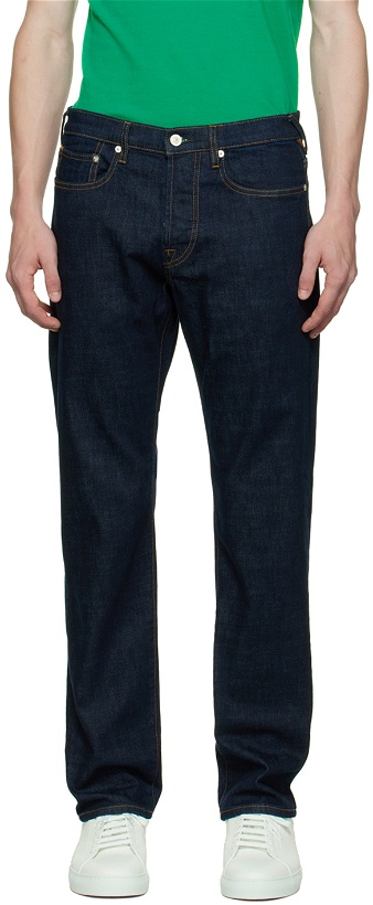 Photo: PS by Paul Smith Navy Standard Fit Jeans