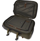Filson - Dryden Leather-Trimmed Camouflage-Print CORDURA Carry-On Suitcase - Green