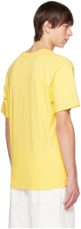 Dime Yellow Printed T-Shirt