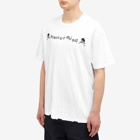 John Elliott Men's x MASTERMIND JAPAN Shredded T-Shirt in White