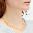 Missoma Women's Filia Double Chain Necklace in Gold 