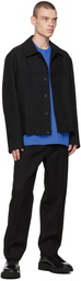 Solid Homme Black Cropped Jacket