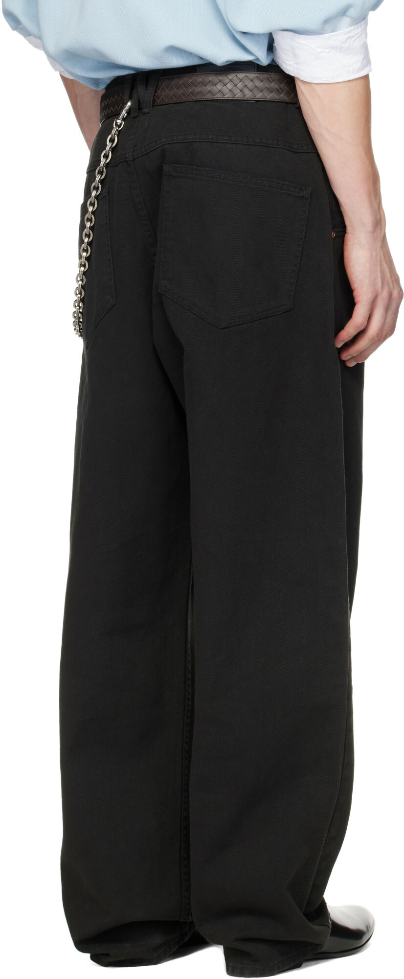 WILLY CHAVARRIA Black True Bad Boy Jeans