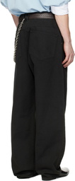 WILLY CHAVARRIA Black True Bad Boy Jeans