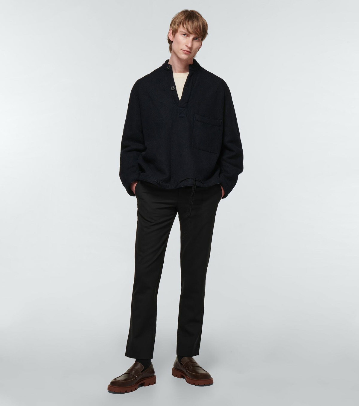 Maison Margiela - Wool overshirt jacket Maison Margiela