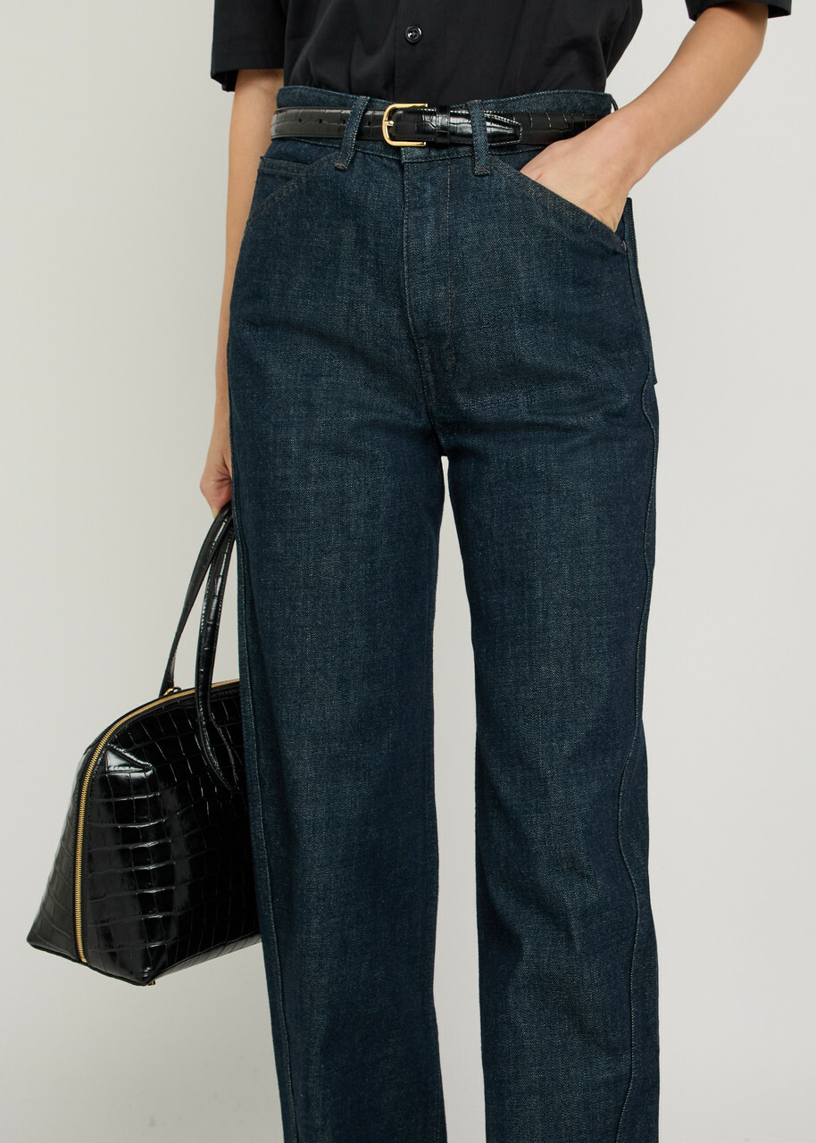 Lemaire Straight-leg Jeans Indigo