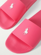 Polo Ralph Lauren - Logo-Embossed Rubber Slides - Pink