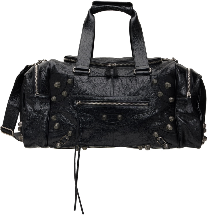 Photo: Balenciaga Black 'Le Cagole' Gym Duffle Bag