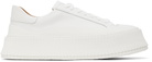 Jil Sander White Low-Top Platform Sneakers