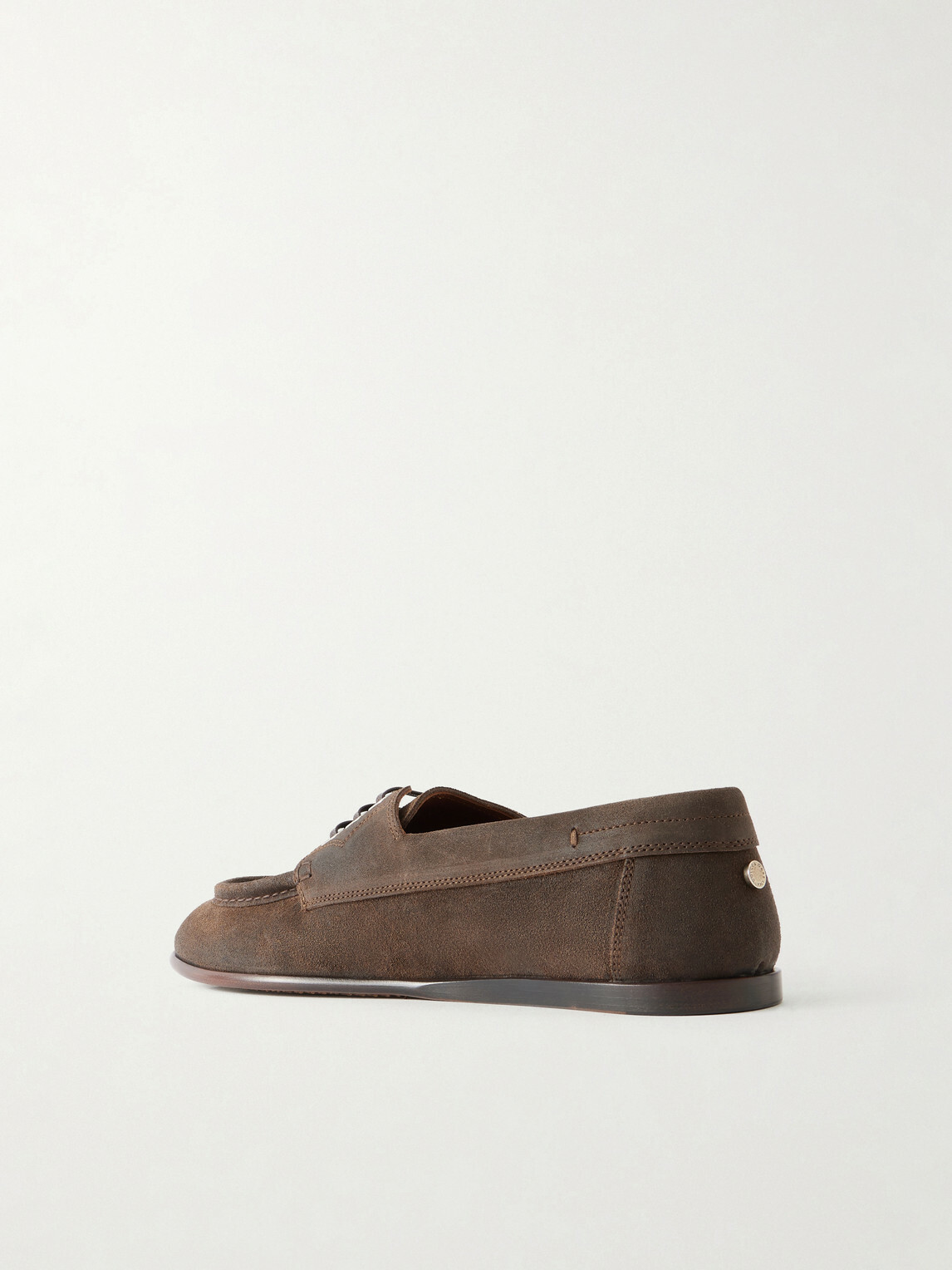 Dolce&Gabbana - Crosta Suede Loafers - Brown
