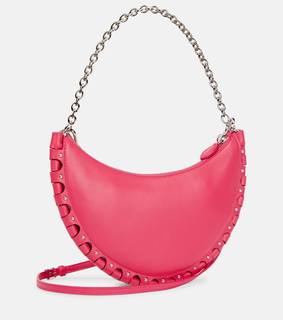 【人気】★ALAIA☆Le Demi-Lune Small leather shoulder bag Le Demi-Lune Small leather shoulder bag in black - Alaia