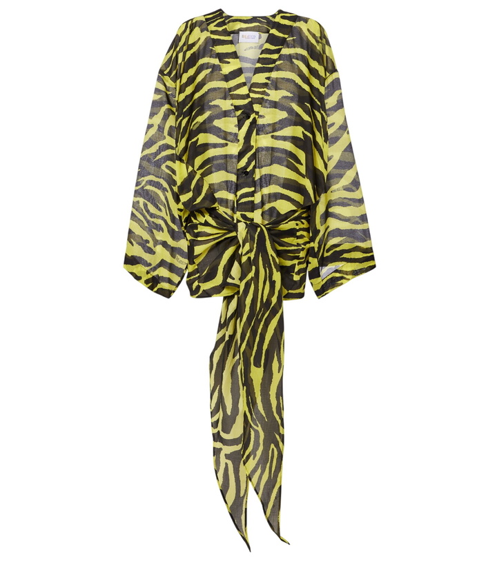 The Attico Green SUPERATTICO Mini Sequin Dress The Attico