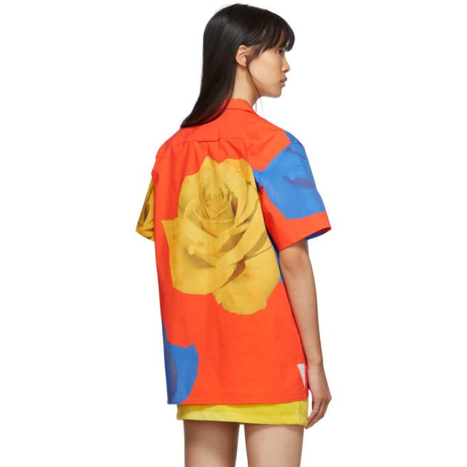 Anton Belinskiy Multicolor Rose Print Shirt