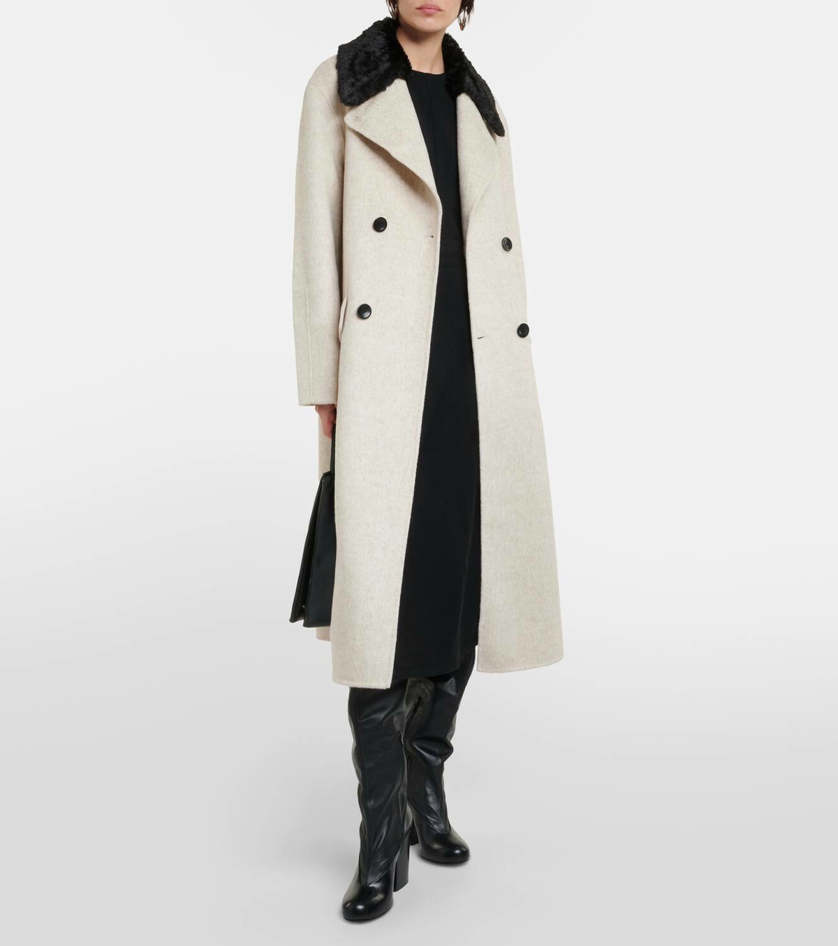 Proenza Schouler White Label Emma wool blend coat Proenza Schouler