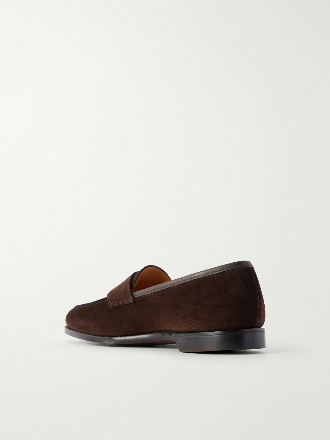 George Cleverley - Bradley II Suede Loafers - Brown