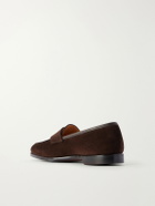 George Cleverley - Bradley II Suede Loafers - Brown