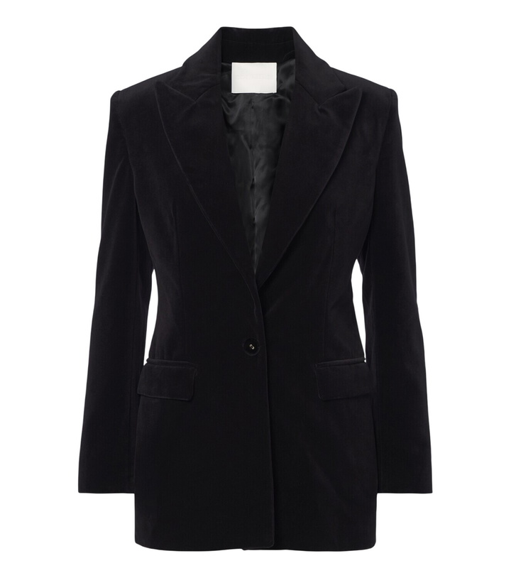 Photo: Costarellos Daimy cotton velvet blazer