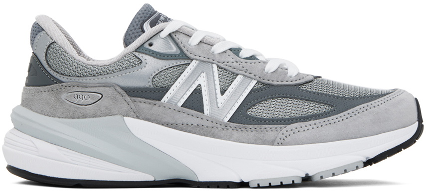New Balance Gray Made in USA 990v6 Sneakers New Balance