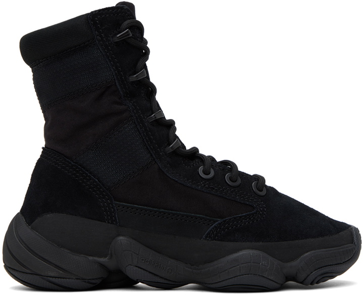 Photo: YEEZY Black YZY 500 High Sneakers