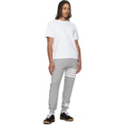 Thom Browne Black Tech Nylon Alumni Sneakers