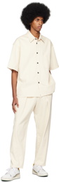 rito structure Off-White Spread Collar Shirt