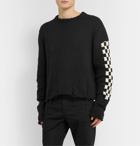 Rhude - Distressed Cotton Sweater - Black