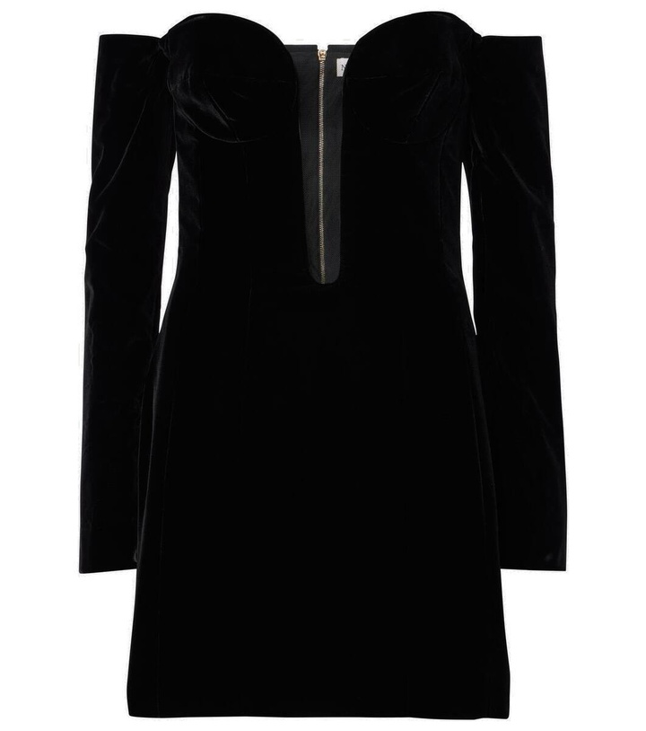 Photo: Nina Ricci Off-shoulder corset dress