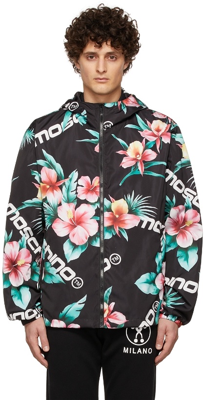 Photo: Moschino Black Floral Jacket