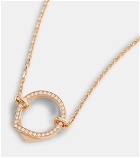 Repossi - Antifer 18kt rose gold necklace with diamonds